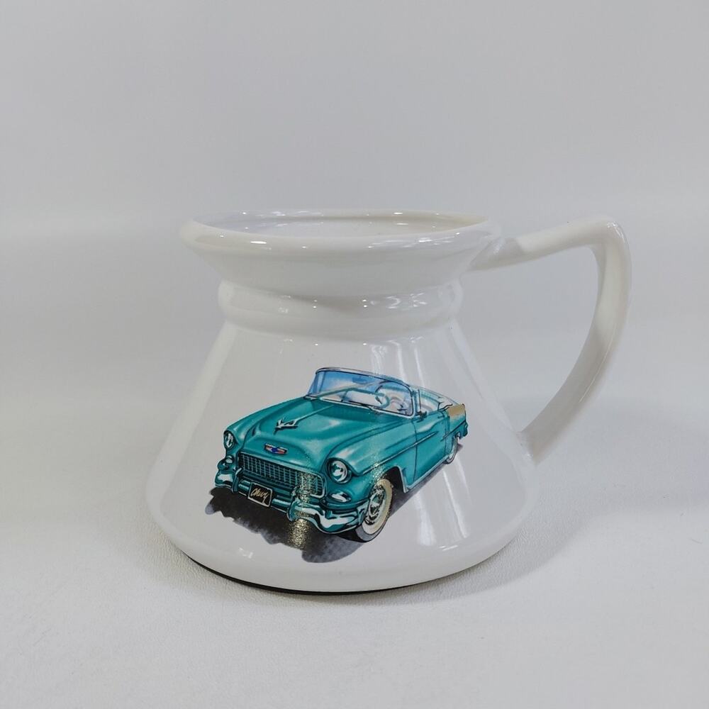 Vintage "The Love Mugs" Chevrolet‎ No Spill Coffee Cup Rubber Bottom 10 oz.